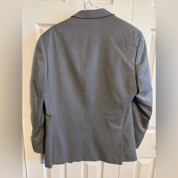 Alfani men’s 40R slim fit suit jacket blazer sports coat gray - Picture 4 of 5